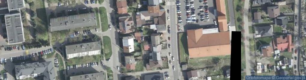 Zdjęcie satelitarne Świętojańska ul.