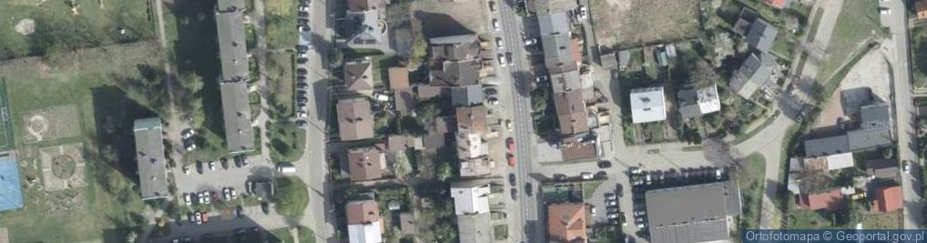 Zdjęcie satelitarne Świętojańska ul.