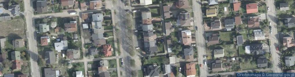 Zdjęcie satelitarne Świętojańska ul.
