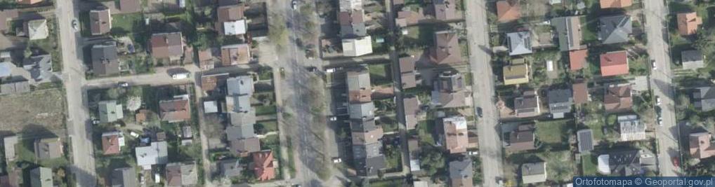 Zdjęcie satelitarne Świętojańska ul.