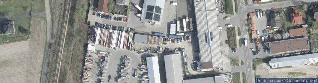 Zdjęcie satelitarne Świętojańska ul.