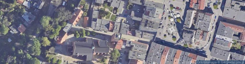 Zdjęcie satelitarne św. Wojciecha ul.