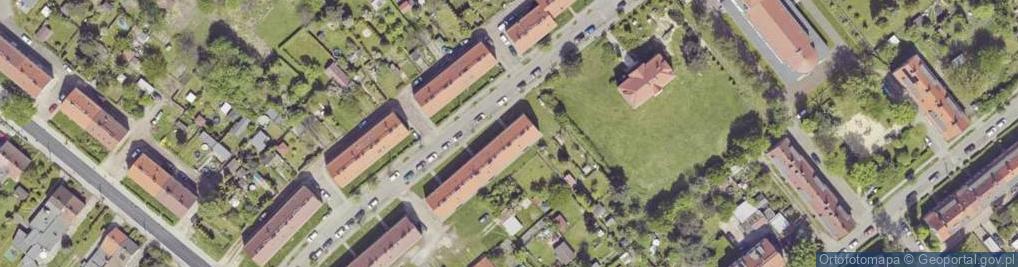 Zdjęcie satelitarne św. Teresy ul.