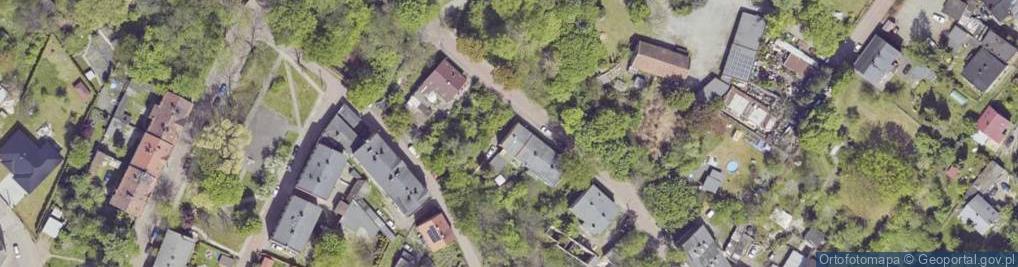 Zdjęcie satelitarne św. Wawrzyńca ul.