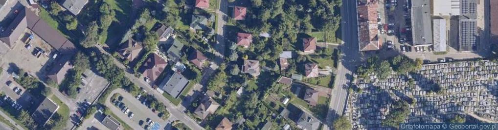 Zdjęcie satelitarne Świerkowa ul.