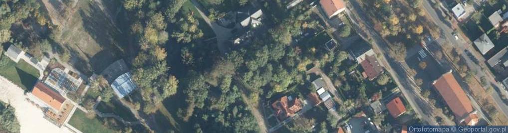Zdjęcie satelitarne św. Wawrzyńca ul.