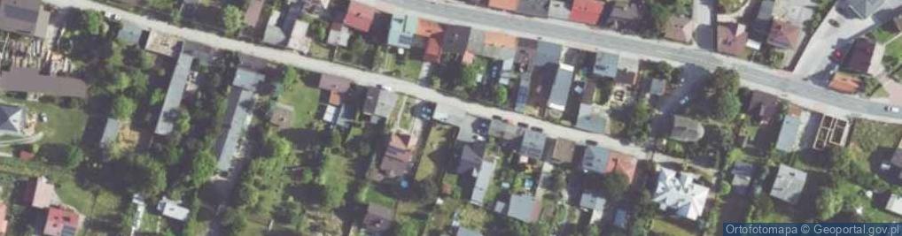 Zdjęcie satelitarne św. Barbary ul.