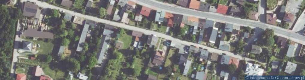Zdjęcie satelitarne św. Barbary ul.