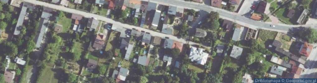 Zdjęcie satelitarne św. Barbary ul.