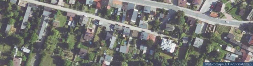 Zdjęcie satelitarne św. Barbary ul.