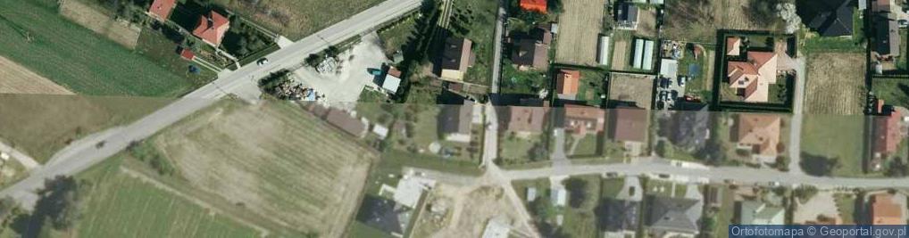Zdjęcie satelitarne św. Stanisława ul.