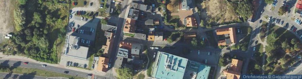 Zdjęcie satelitarne Świętojańska ul.