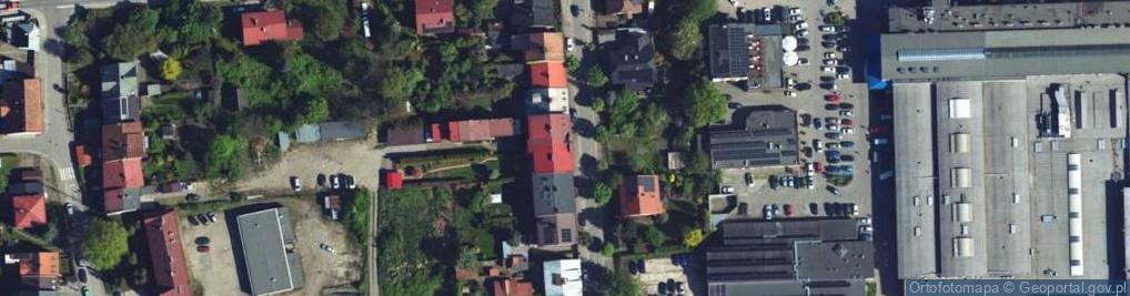 Zdjęcie satelitarne Świętokrzyska ul.