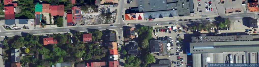Zdjęcie satelitarne Świętokrzyska ul.