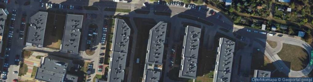 Zdjęcie satelitarne Sybiraków ul.