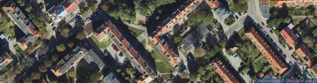 Zdjęcie satelitarne Sychty Bernarda, ks. dr. ul.