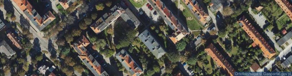 Zdjęcie satelitarne Sychty Bernarda, ks. dr. ul.