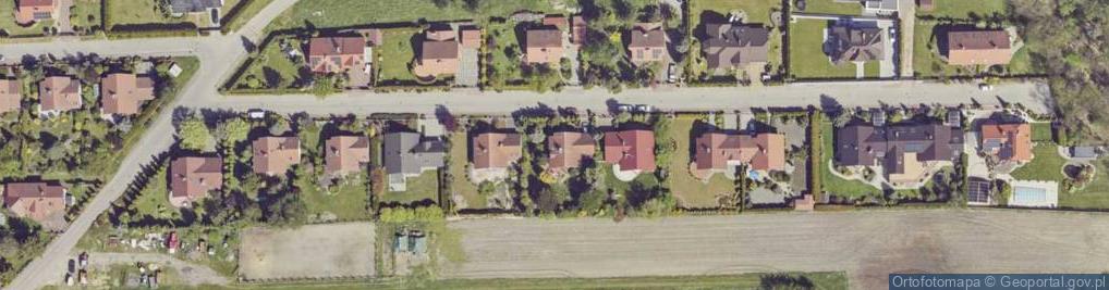 Zdjęcie satelitarne Sylwestrowa ul.