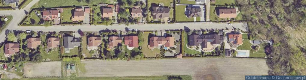 Zdjęcie satelitarne Sylwestrowa ul.