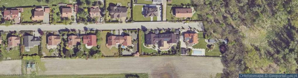 Zdjęcie satelitarne Sylwestrowa ul.