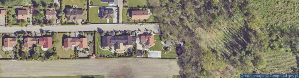 Zdjęcie satelitarne Sylwestrowa ul.