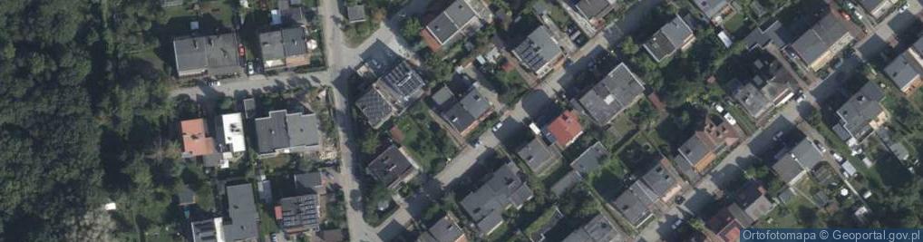 Zdjęcie satelitarne Synów Pułku ul.
