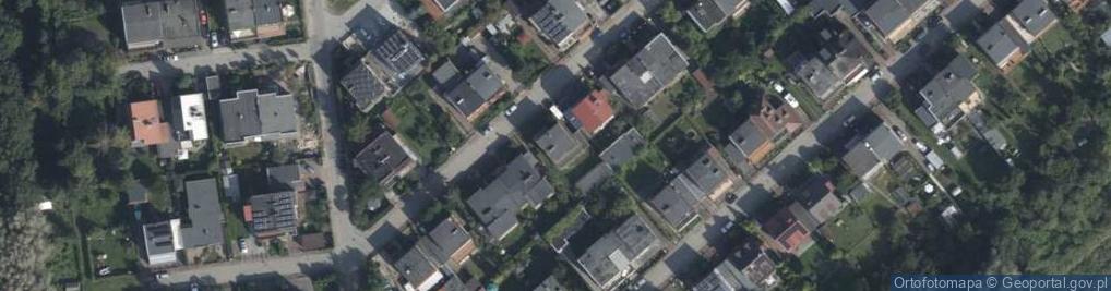 Zdjęcie satelitarne Synów Pułku ul.