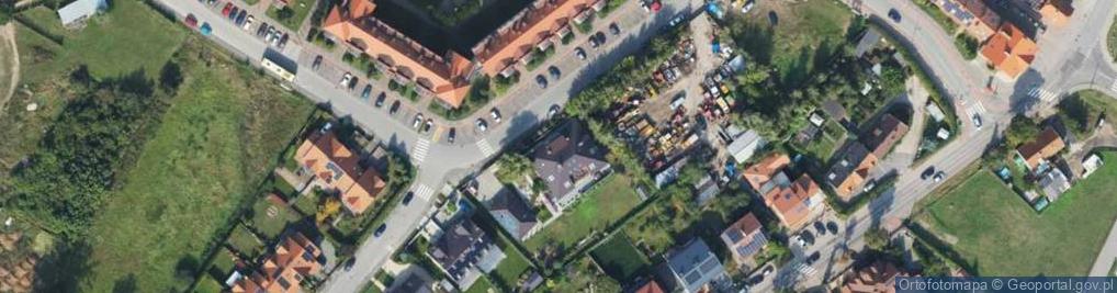 Zdjęcie satelitarne Sybiraków ul.