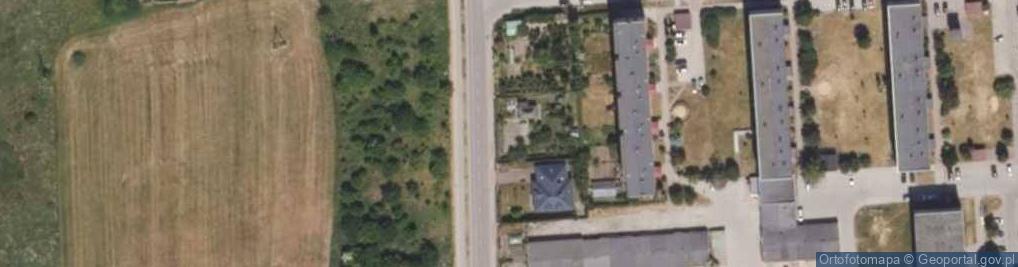 Zdjęcie satelitarne Sybiraków ul.