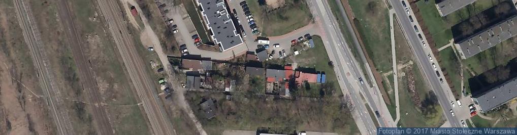 Zdjęcie satelitarne Sygnałowa ul.