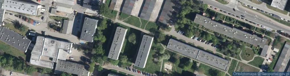 Zdjęcie satelitarne Sybiraków ul.