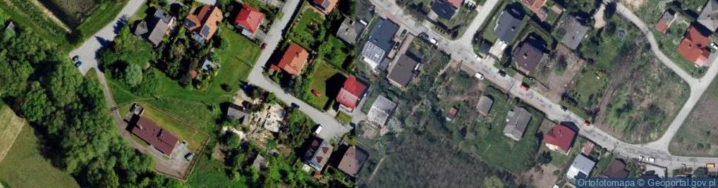 Zdjęcie satelitarne Szarych Szeregów ul.