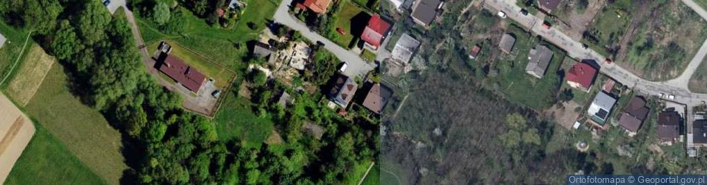 Zdjęcie satelitarne Szarych Szeregów ul.