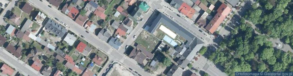 Zdjęcie satelitarne Szkolna ul.