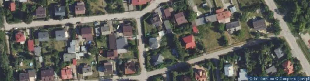 Zdjęcie satelitarne Szeroka ul.