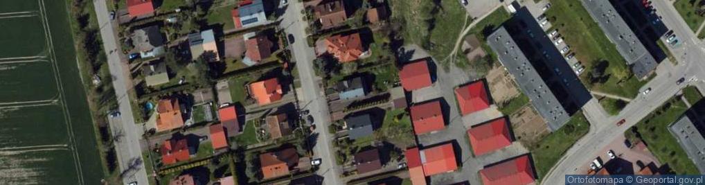 Zdjęcie satelitarne Szarych Szeregów ul.