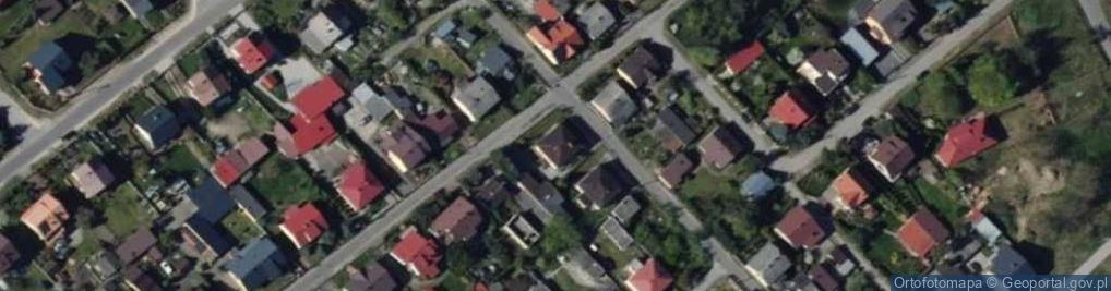 Zdjęcie satelitarne Szklana ul.