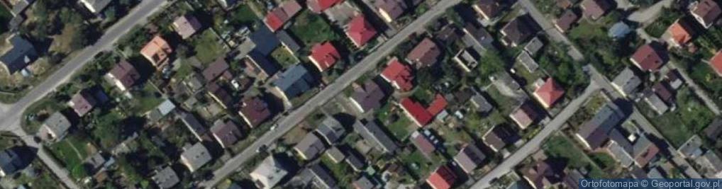Zdjęcie satelitarne Szklana ul.