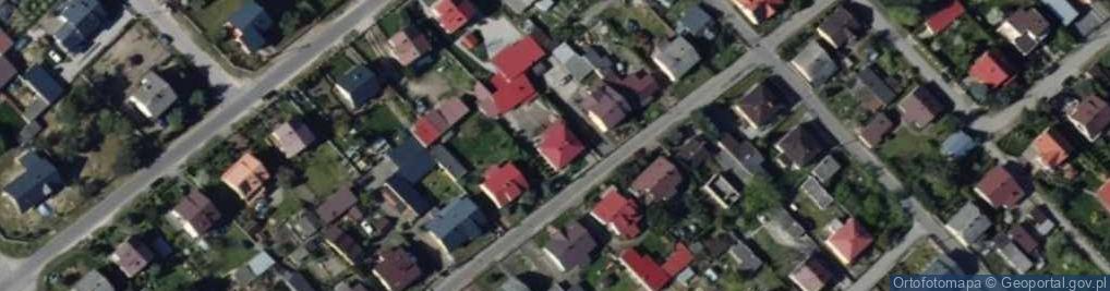 Zdjęcie satelitarne Szklana ul.