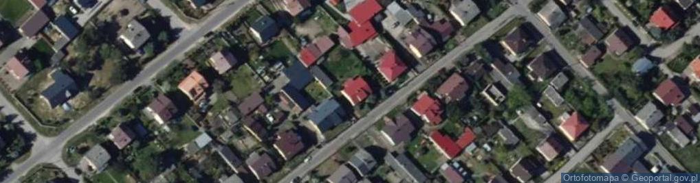 Zdjęcie satelitarne Szklana ul.