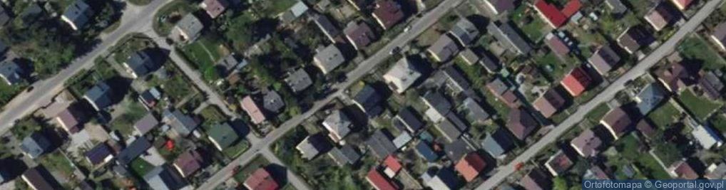 Zdjęcie satelitarne Szklana ul.