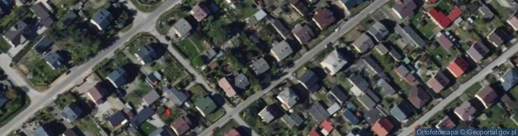Zdjęcie satelitarne Szklana ul.