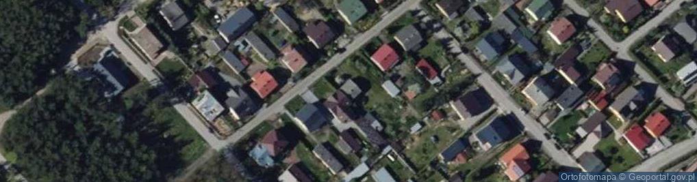 Zdjęcie satelitarne Szklana ul.