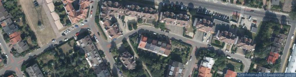 Zdjęcie satelitarne Szafirowa ul.