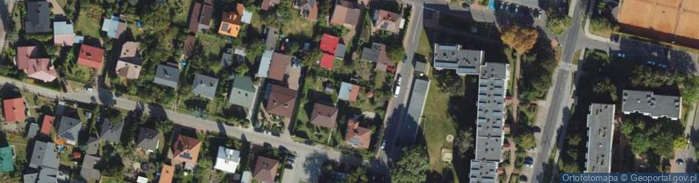 Zdjęcie satelitarne Szarych Szeregów ul.