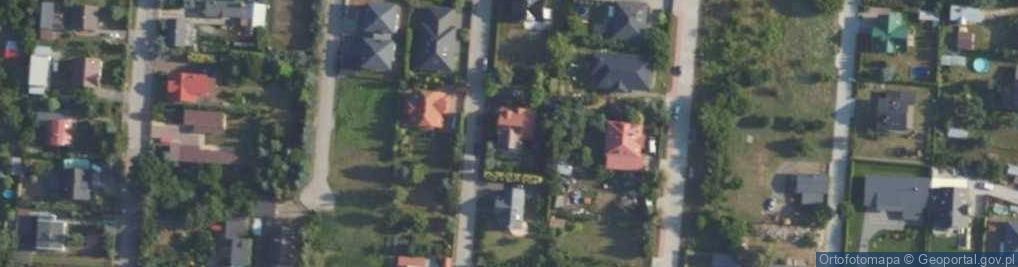 Zdjęcie satelitarne Szarych Szeregów ul.