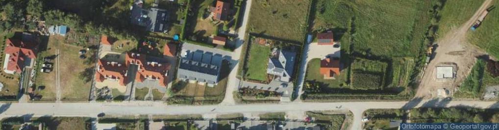 Zdjęcie satelitarne Szczęśliwa ul.
