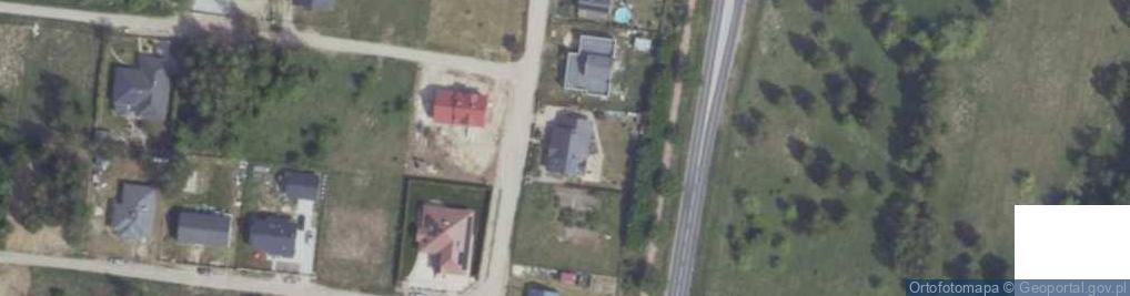 Zdjęcie satelitarne Szmaragdowa ul.