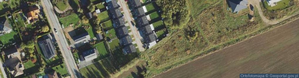 Zdjęcie satelitarne Szmaragdowa ul.