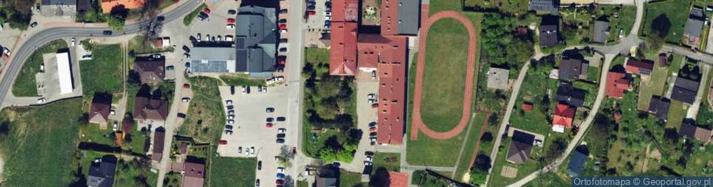 Zdjęcie satelitarne Szkolna ul.